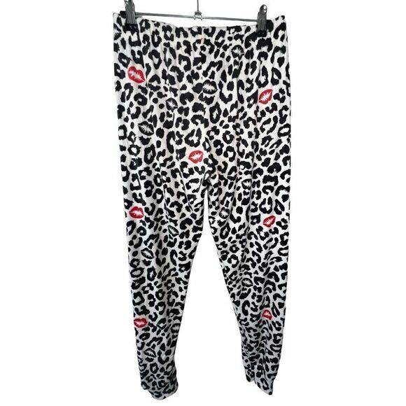 NWT Emme Jordan Soft Cheetah Kiss Print Pajama Lounge/Pajama Pants - Picture 4 of 4